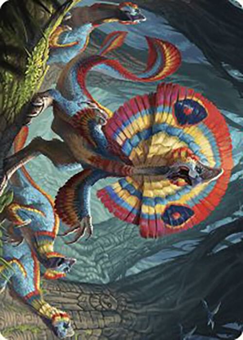 Sunfrill Imitator Art Card 78 card from Art Series: The Lost Caverns of Ixalan