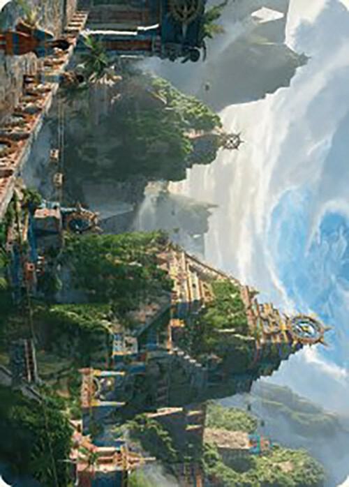 Clifftop Retreat Art Card 81 card from Art Series: The Lost Caverns of Ixalan