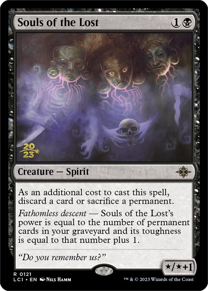 Souls of the Lost 121 card from Prerelease Cards