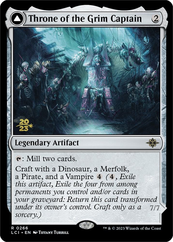 Throne of the Grim Captain 266 card from Prerelease Cards