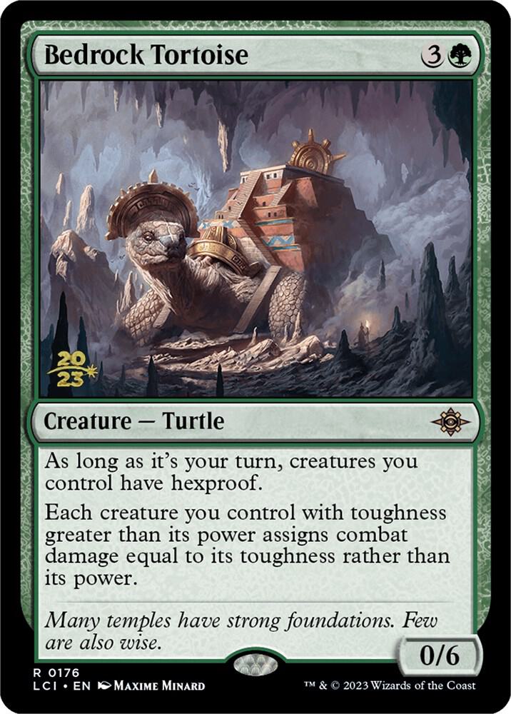 Bedrock Tortoise 176 card from Prerelease Cards