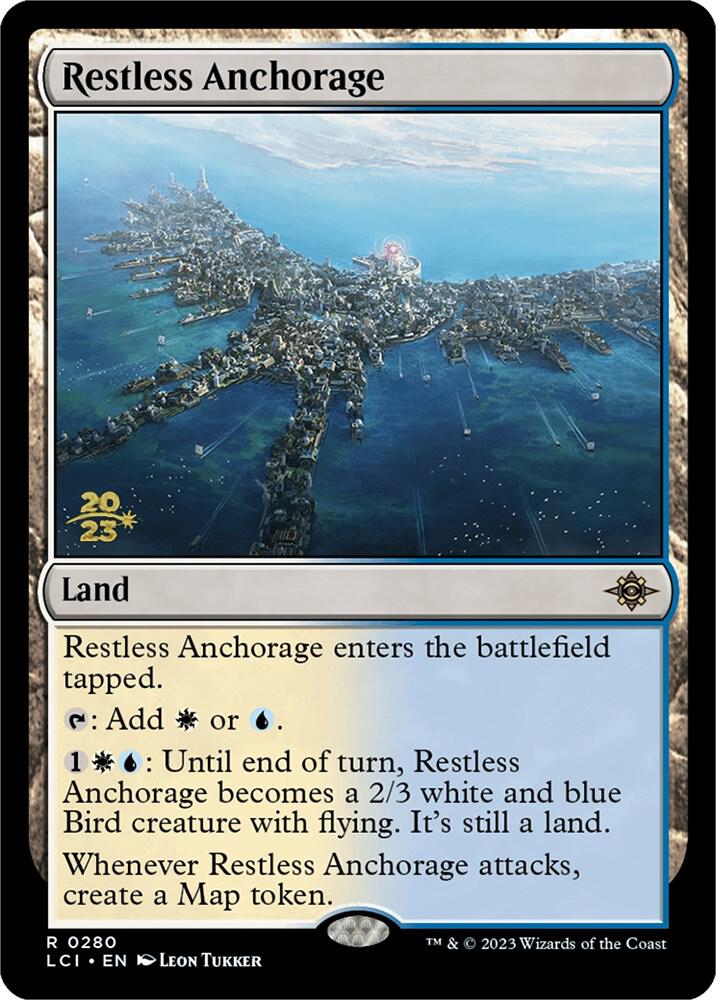 Restless Anchorage 280 card from Prerelease Cards
