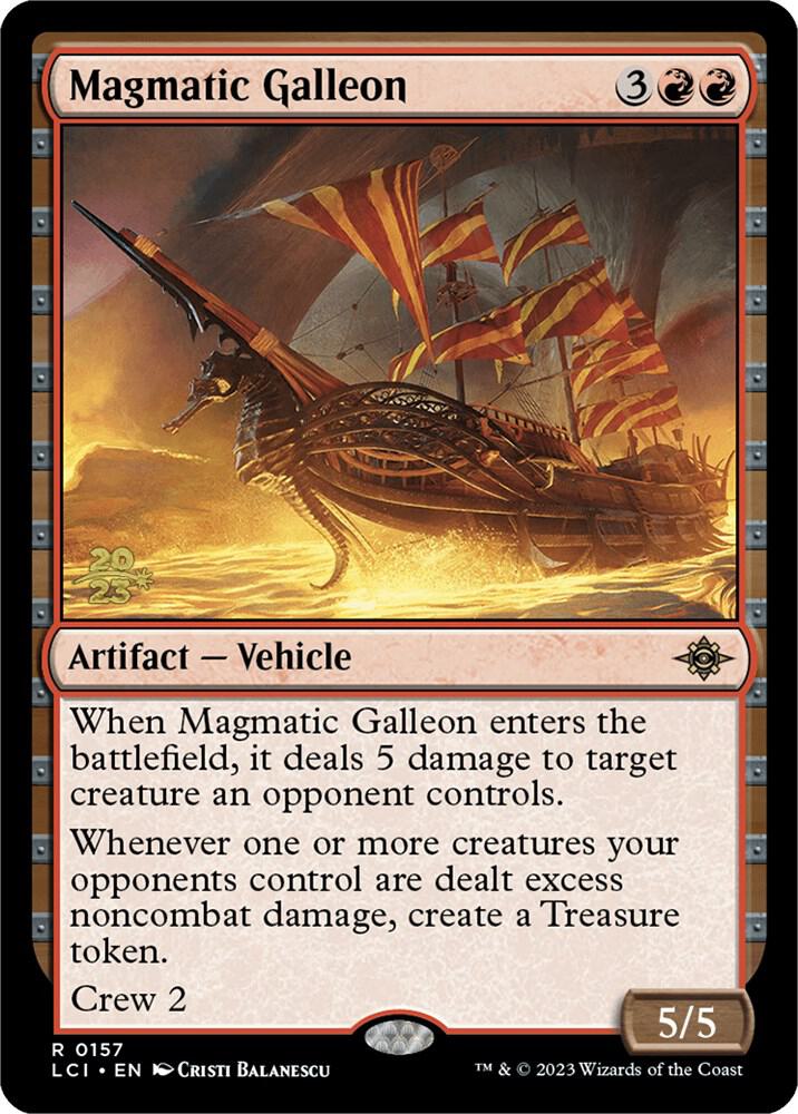 Magmatic Galleon 157 card from Prerelease Cards