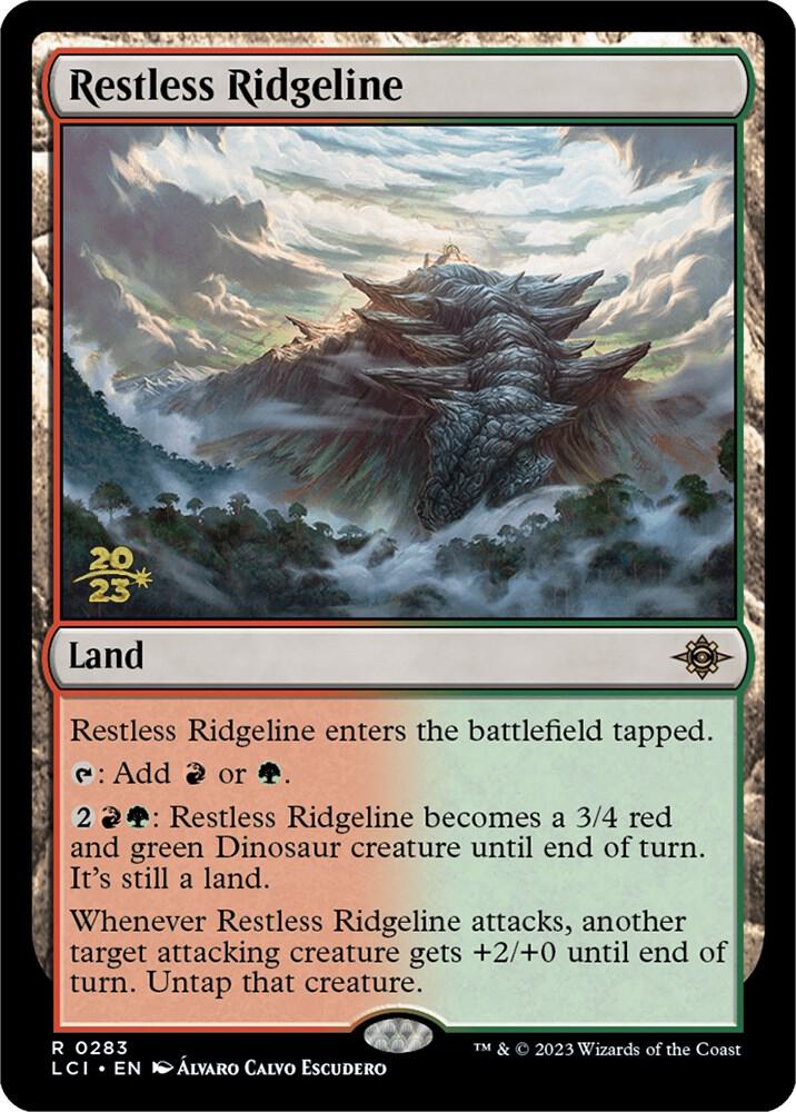 Restless Ridgeline 283 card from Prerelease Cards
