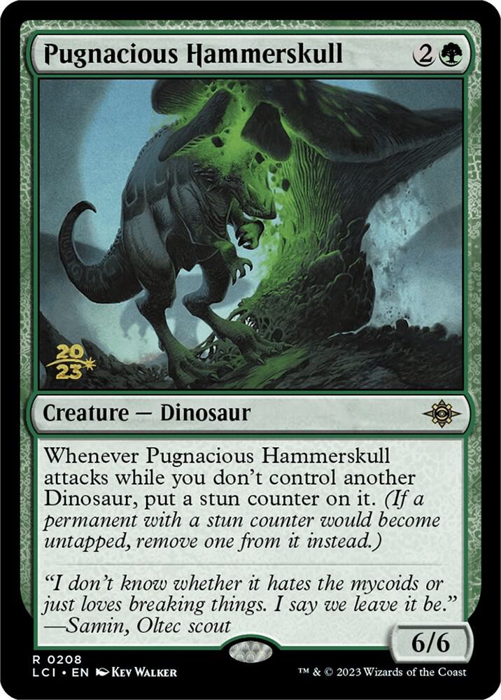 Pugnacious Hammerskull 208 card from Prerelease Cards