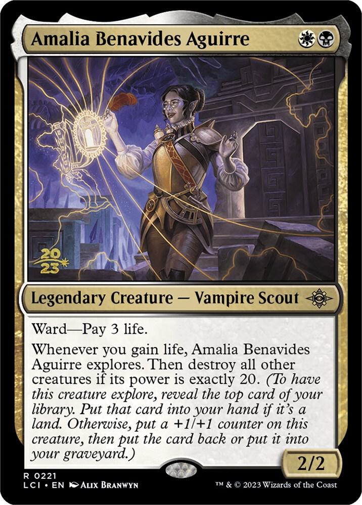 Amalia Benavides Aguirre 221 card from Prerelease Cards