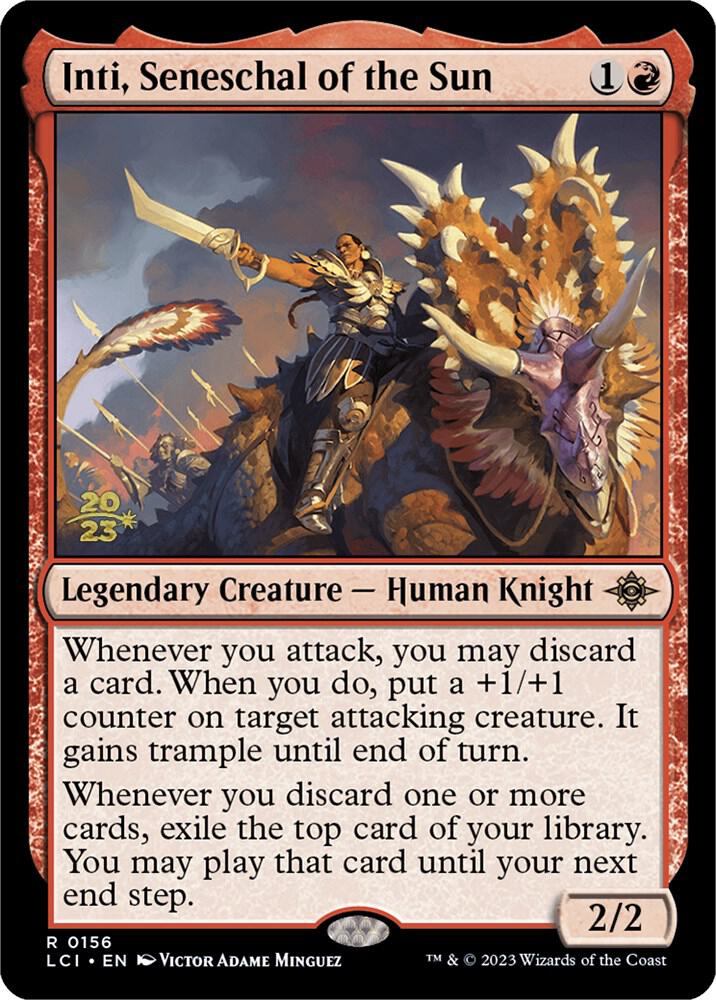 Inti, Seneschal of the Sun 156 card from Prerelease Cards