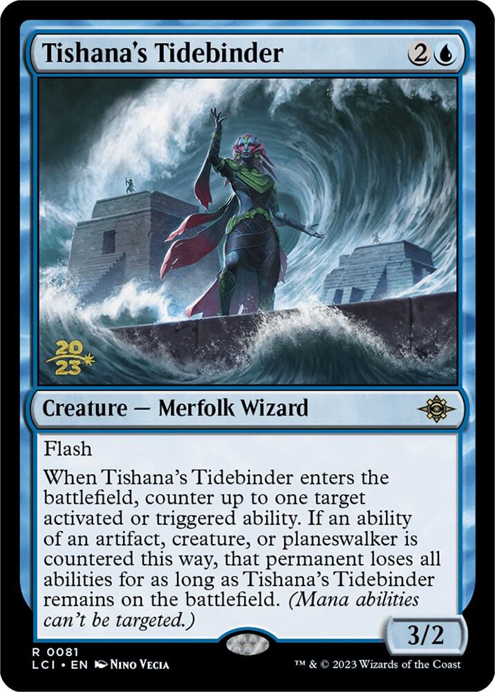 Tishana's Tidebinder 81 card from Prerelease Cards