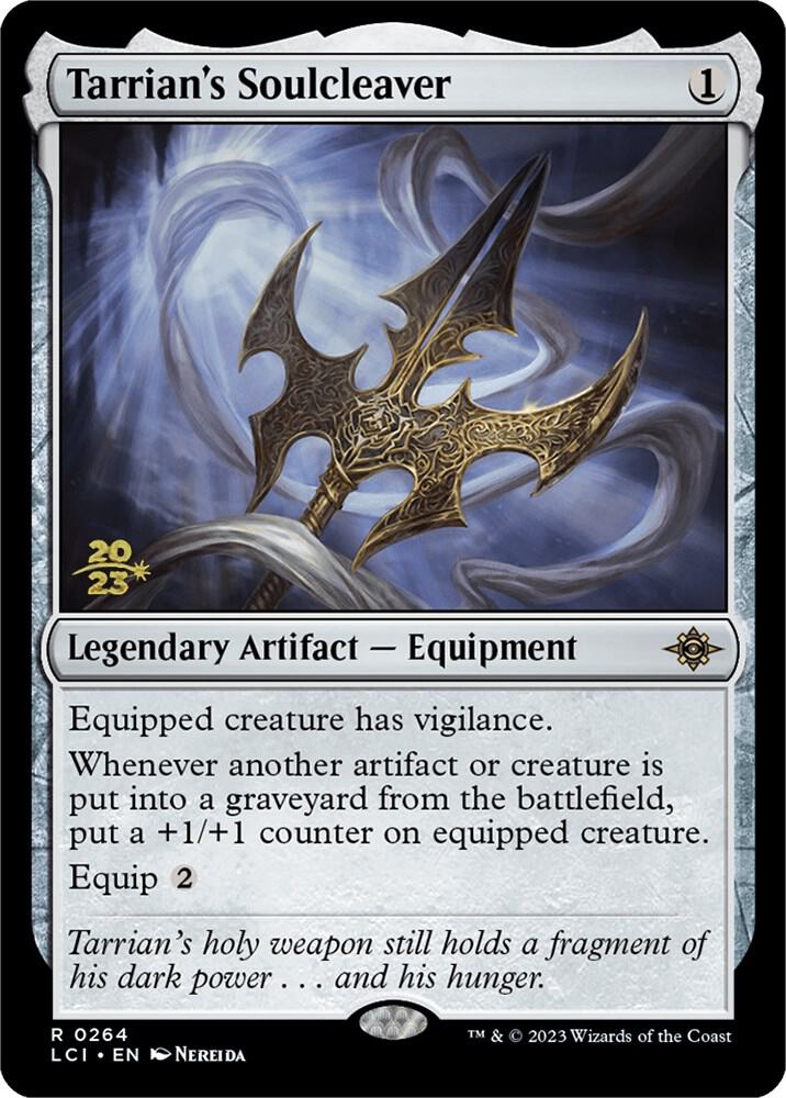 Tarrian's Soulcleaver 264 card from Prerelease Cards