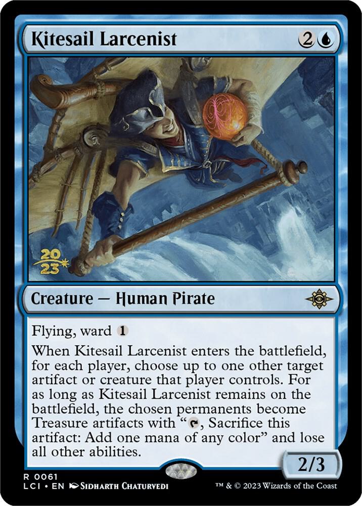 Kitesail Larcenist 61 card from Prerelease Cards
