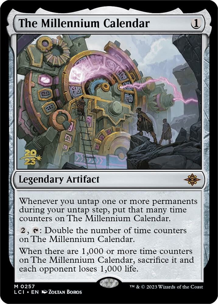 The Millennium Calendar 257 card from Prerelease Cards
