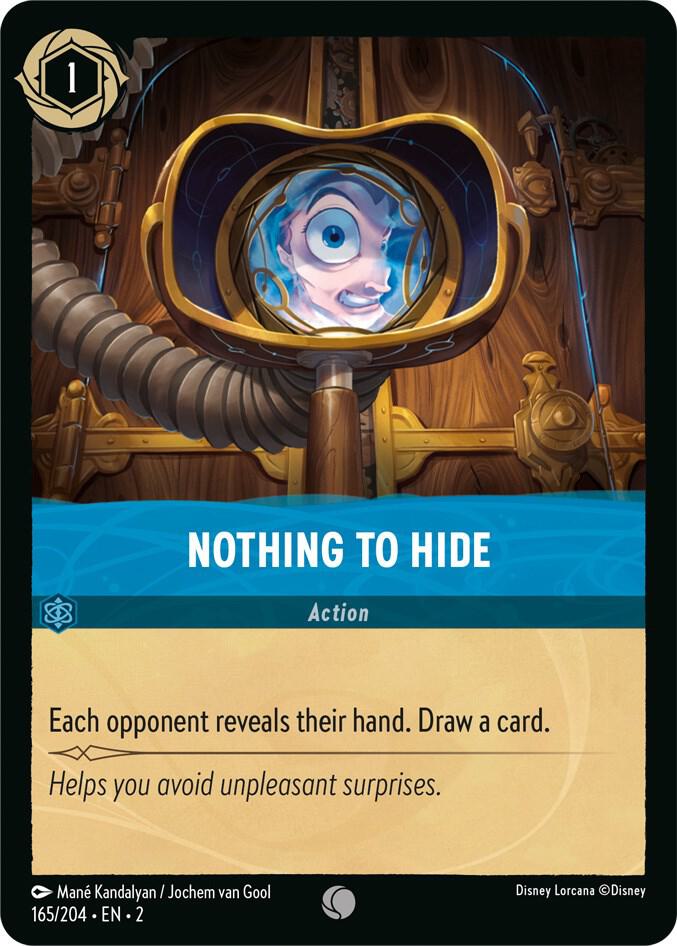 Nothing to Hide 165/204 card from Rise of the Floodborn