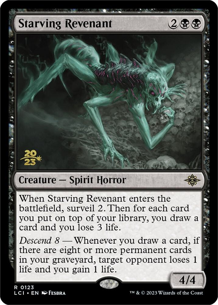 Starving Revenant 123 card from Prerelease Cards