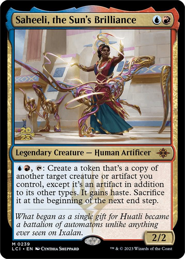 Saheeli, the Sun's Brilliance 239 card from Prerelease Cards