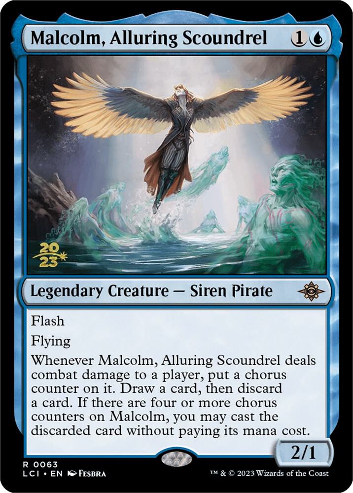 Malcolm, Alluring Scoundrel 63 card from Prerelease Cards