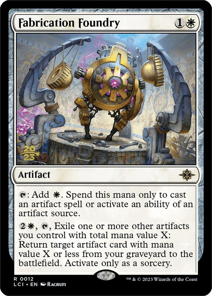 Fabrication Foundry 12 card from Prerelease Cards