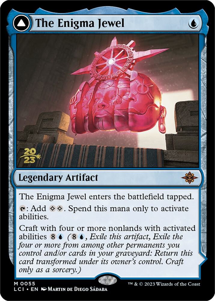 The Enigma Jewel 55 card from Prerelease Cards