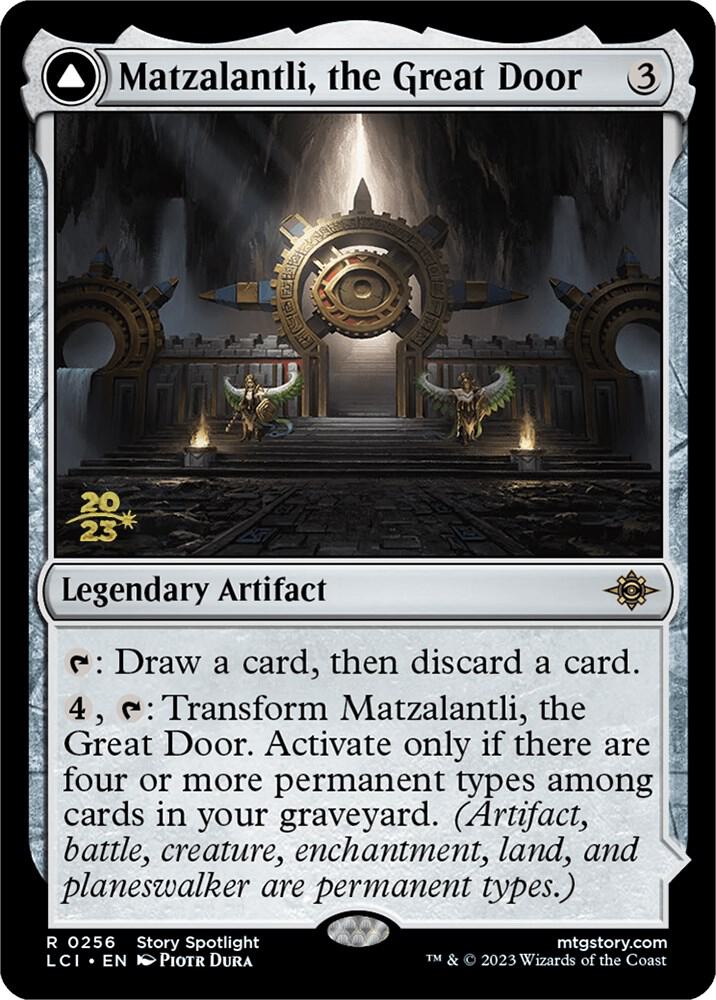 Matzalantli, the Great Door 256 card from Prerelease Cards