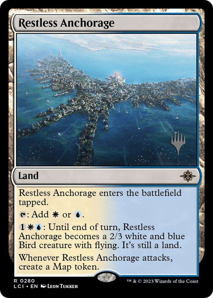 Restless Anchorage 280 card from Promo Pack: The Lost Caverns of Ixalan