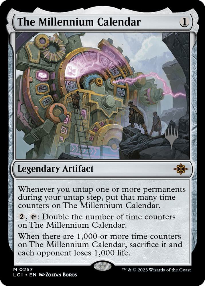 The Millennium Calendar 257 card from Promo Pack: The Lost Caverns of Ixalan