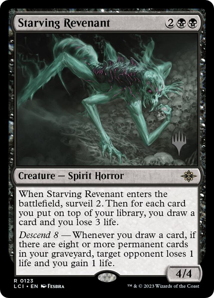 Starving Revenant 123 card from Promo Pack: The Lost Caverns of Ixalan