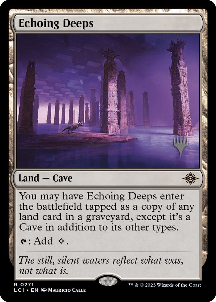 Echoing Deeps 271 card from Promo Pack: The Lost Caverns of Ixalan