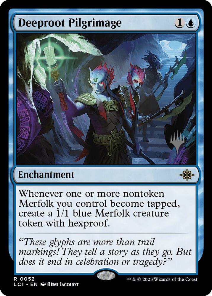 Deeproot Pilgrimage 52 card from Promo Pack: The Lost Caverns of Ixalan