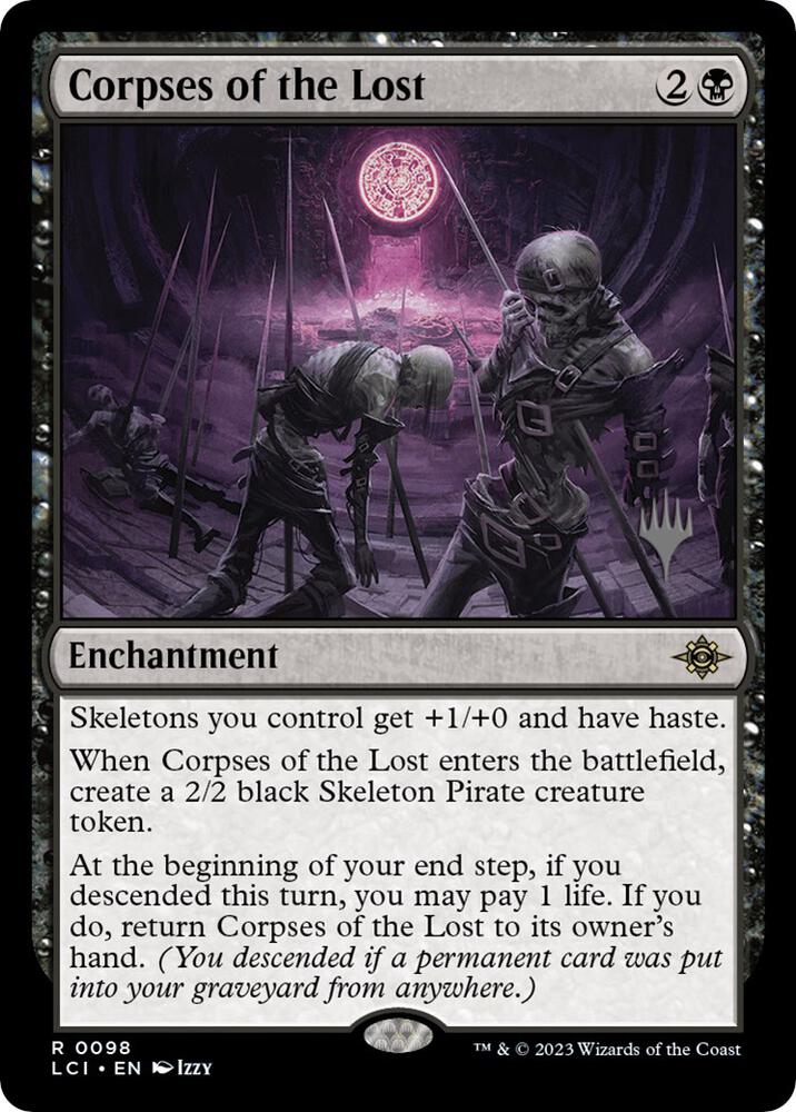 Corpses of the Lost 98 card from Promo Pack: The Lost Caverns of Ixalan