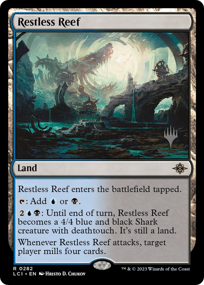 Restless Reef 282 card from Promo Pack: The Lost Caverns of Ixalan