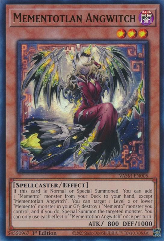 Mementotlan Angwitch VASM-EN005 card from Valiant Smashers