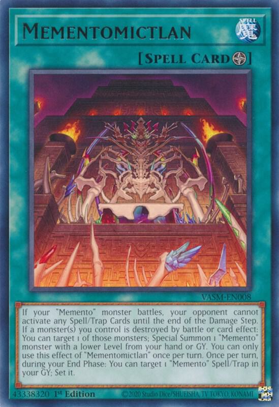 Mementomictlan VASM-EN008 card from Valiant Smashers