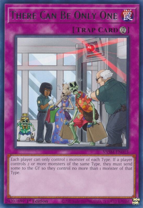 There Can Be Only One VASM-EN015 card from Valiant Smashers