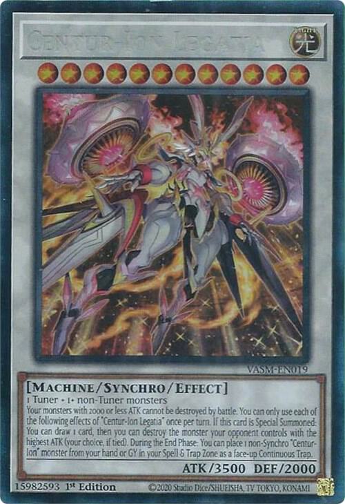 Centur-Ion Legatia (CR) VASM-EN019 card from Valiant Smashers