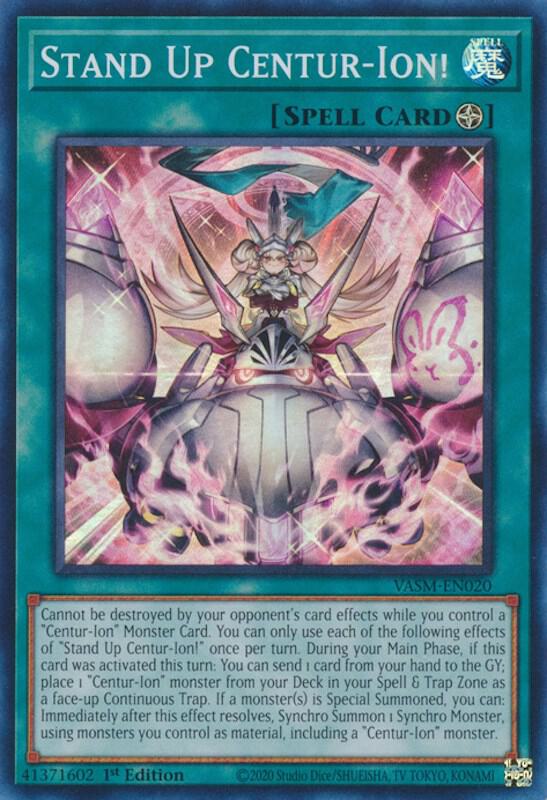 Stand Up Centur-Ion! VASM-EN020 card from Valiant Smashers
