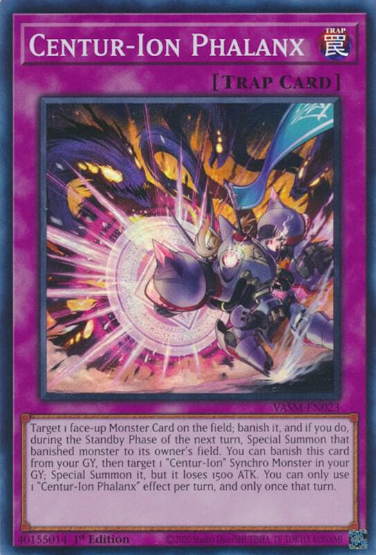Centur-Ion Phalanx VASM-EN023 card from Valiant Smashers