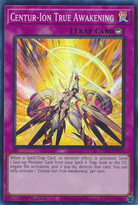 Centur-Ion True Awakening VASM-EN024 card from Valiant Smashers