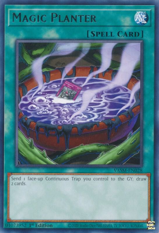 Magic Planter VASM-EN028 card from Valiant Smashers