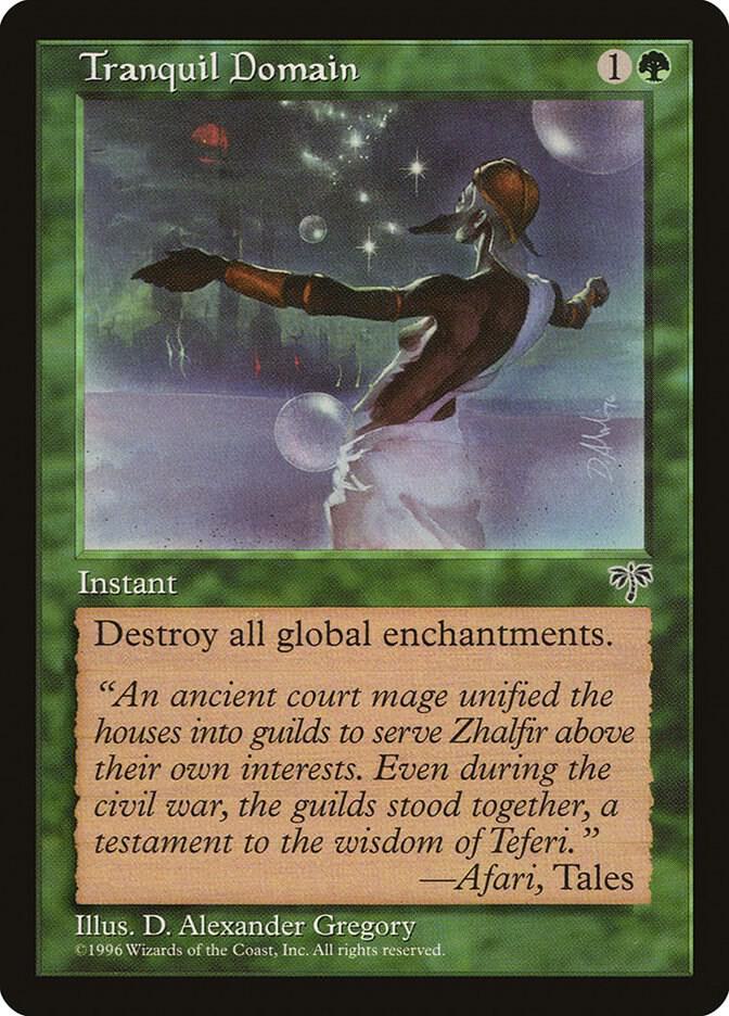 Tranquil Domain card from Mirage