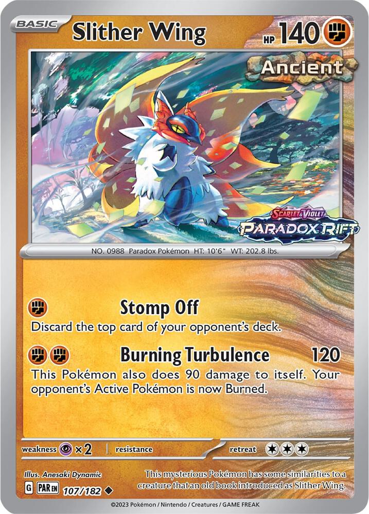 Slither Wing (Store Exclusive Promo) 107/182 card from Miscellaneous Cards & Products
