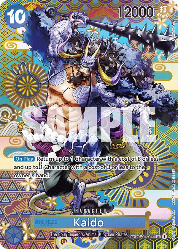 Kaido (SP) OP04-044 card from Awakening of the New Era