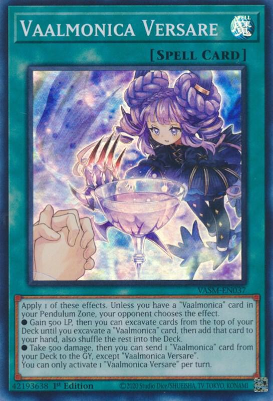 Vaalmonica Versare VASM-EN037 card from Valiant Smashers