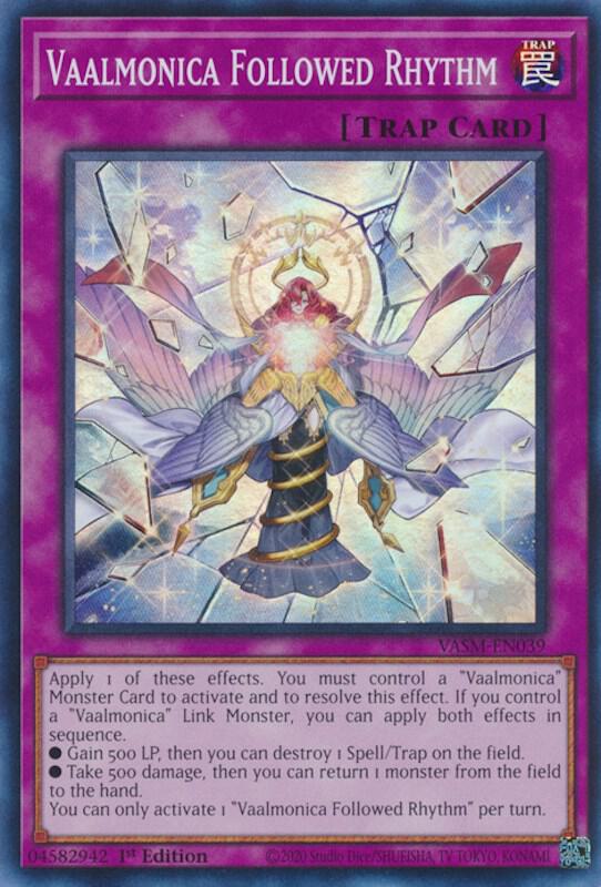 Vaalmonica Followed Rhythm VASM-EN039 card from Valiant Smashers