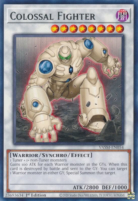 Colossal Fighter VASM-EN054 card from Valiant Smashers