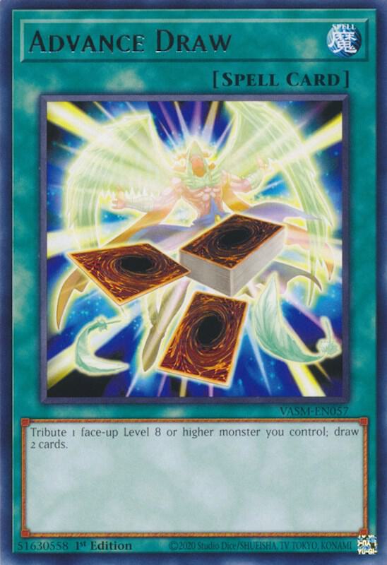Advance Draw VASM-EN057 card from Valiant Smashers
