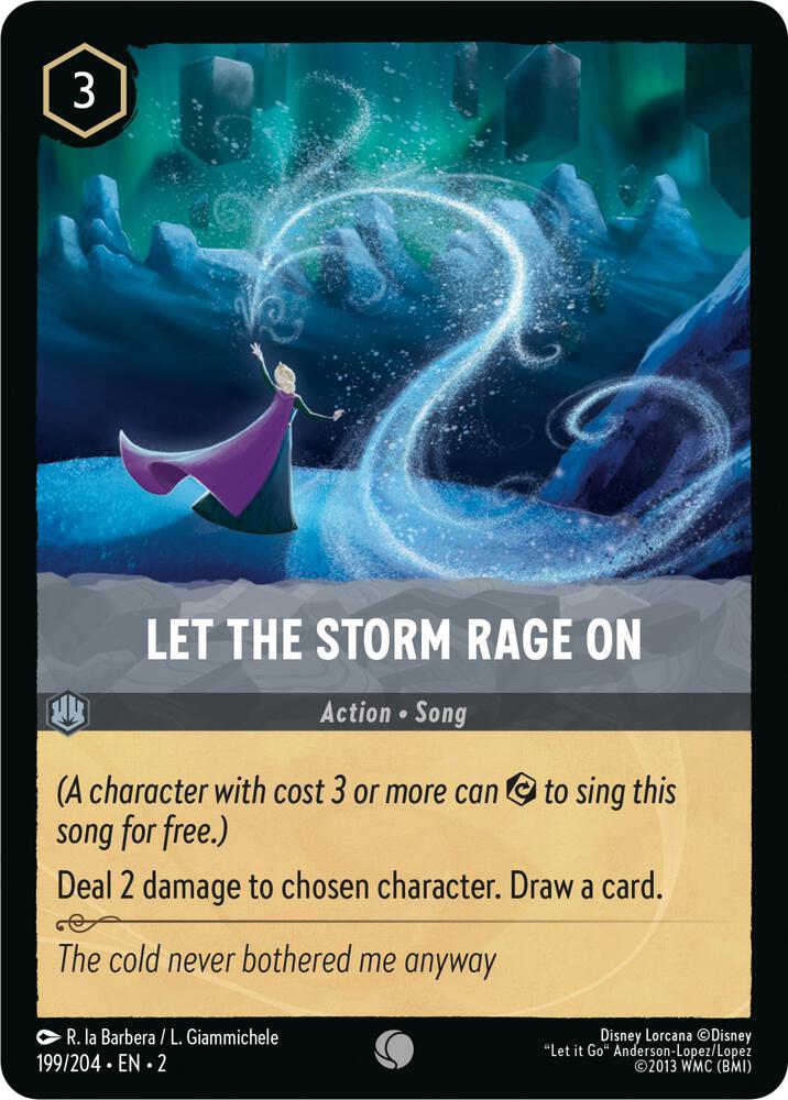 Let the Storm Rage On 199/204 card from Rise of the Floodborn