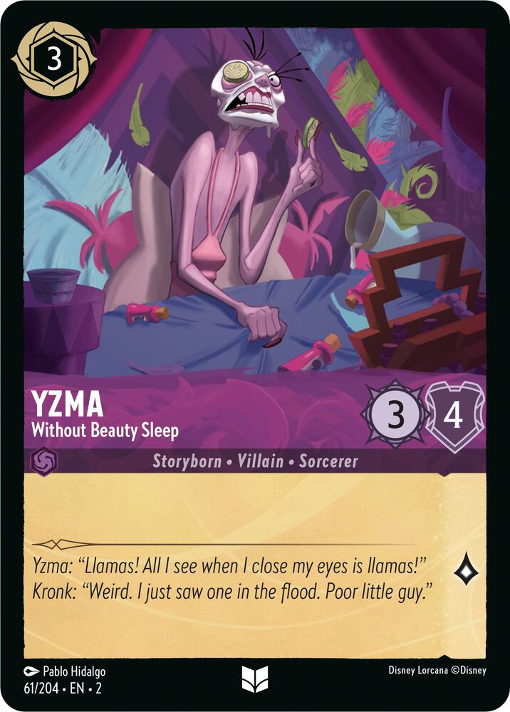 Yzma - Without Beauty Sleep 61/204 card from Rise of the Floodborn