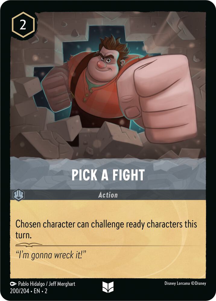 Pick a Fight 200/204 card from Rise of the Floodborn
