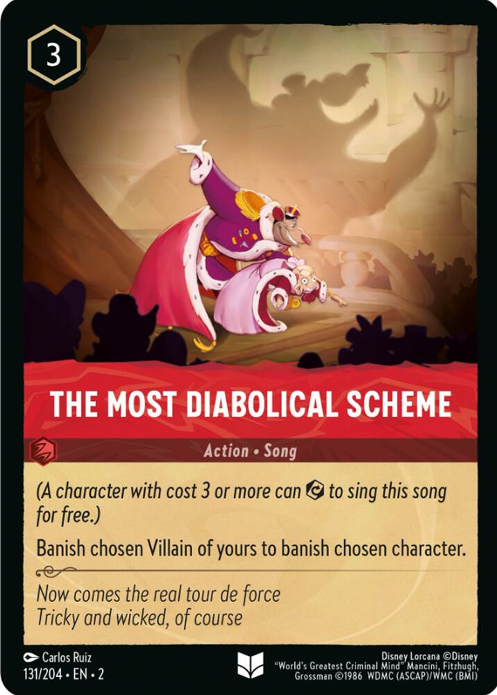 The Most Diabolical Scheme 131/204 card from Rise of the Floodborn