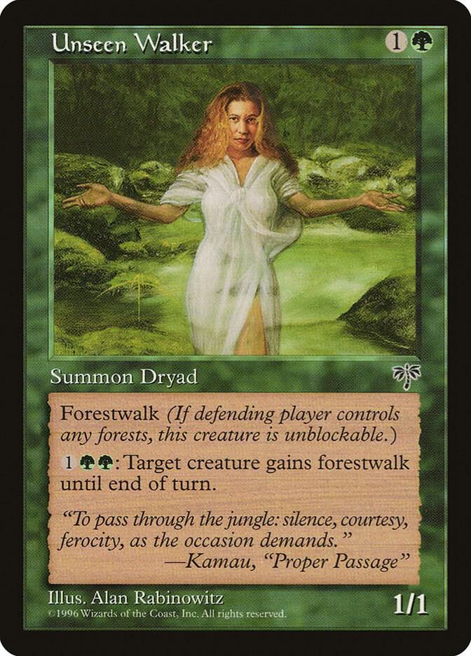 Unseen Walker card from Mirage
