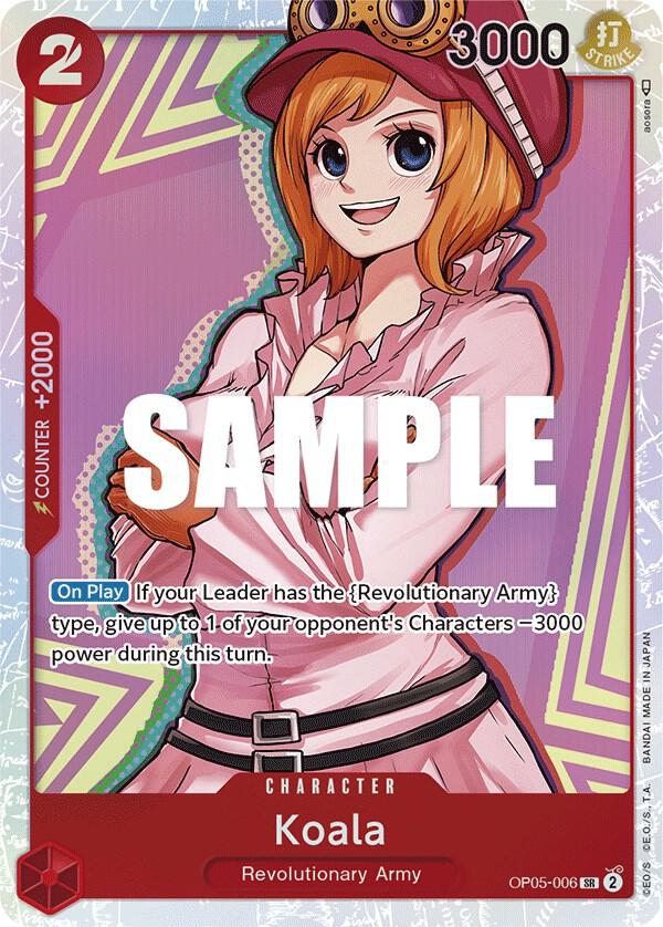 Koala OP05-006 card from Awakening of the New Era